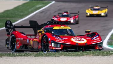 WEC 2026, 6 Ore Imola: le tre Ferrari 499P