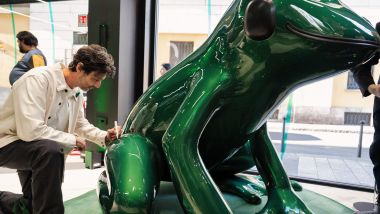 Marcantonio, l'artista dietro alla rana-twingo