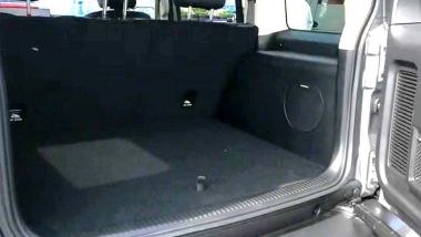 GWM H7, il bagagliaio