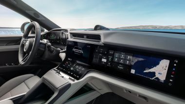 Porsche Cayenne Coup&eacute; Electric, gli interni