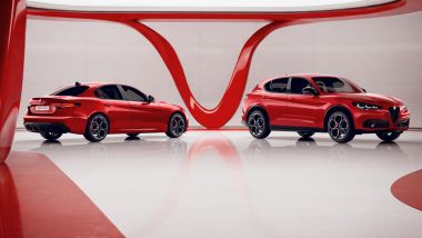 Alfa Romeo Giulia e Stelvio con&nbsp;Pack Performance