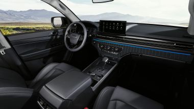 KGM Rexton Sports XL, l'abitacolo