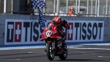 Round Balaton 2026, Nicol&ograve; Bulega (Ducati). Credits: WorldSBK.com