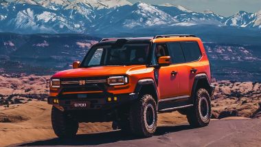 Jetour G700 funziona anche su asciutto (credits: Facebook / Jetour)