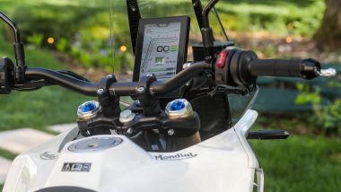 Mondial Mud 452, la forcella ha ben 260 mm di escursione