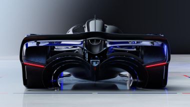 Red Bull RB17, il posteriore