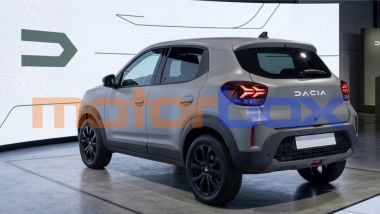 Dacia ''Evader'', 3/4 posteriore - Rendering generato con A.I.