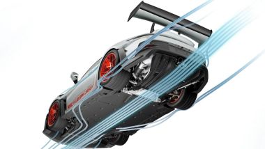 Porsche 911 GT3 RS, l'aerodinamica del sottoscocca