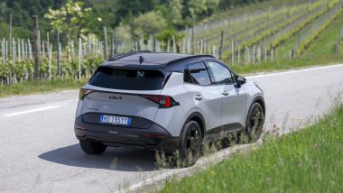 Il test della Kia Sportage Tri-Fuel