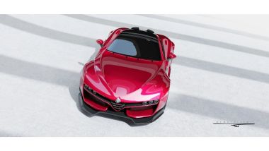 Alfa Romeo Brera concept digitale
