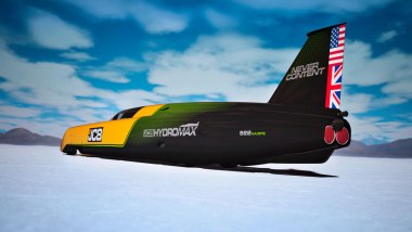 JCB Hydromax, 3/4 posteriore
