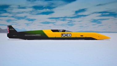 JCB Hydromax, vista laterale
