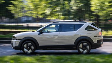 Hyundai Nexo, vista laterale