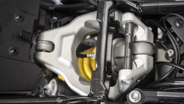 Ducati DesertX 2026, tra le novità principali il leveraggio è uno dei più interessanti