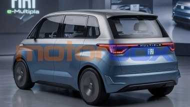 Fiat e-Multipla - Rendering non ufficiale di una E-Car generato con A.I.