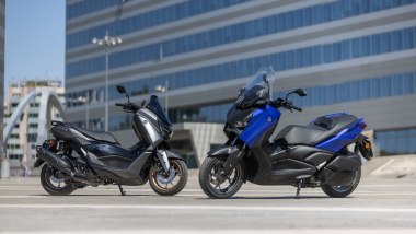 Confronto XMAX 300 e NMAX 155
