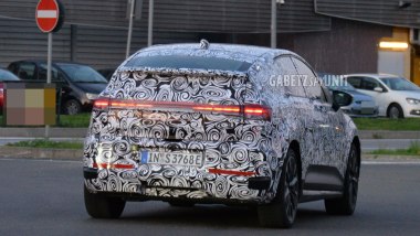Audi A2 e-tron foto spia, posteriore