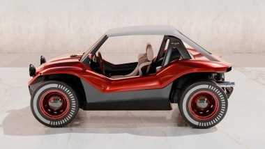 Brado Carbon Buggy, vista di lato