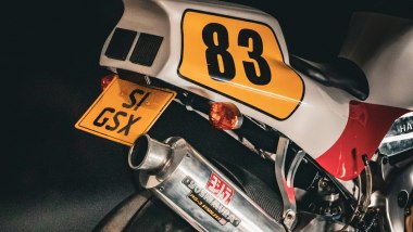 Haxch Moto Cyclone, particolare del posteriore