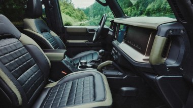 Ford Bronco Filson, l'abitacolo