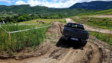 Isuzu D-Max 2.2, percorso off-road