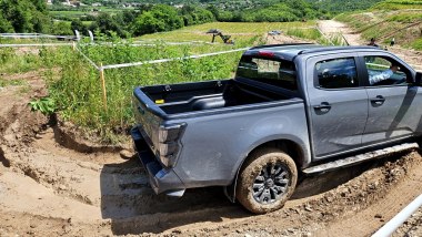 Isuzu D-Max 2.2, percorso off-road