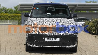 Range Rover Sport 2028, il frontale