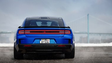 Dodge Charger Daytona, il retro