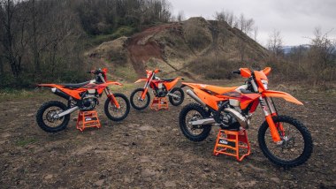 KTM EXC 2027, la gamma