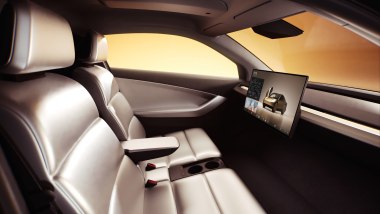 Tesla Cybercab (Robotaxi), l'interno