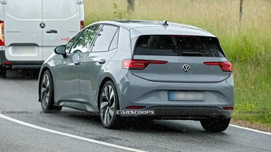 Volkswagen ID.3 sportiva, foto spia del posteriore