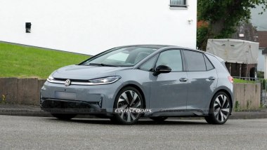 Volkswagen ID.3 sportiva, foto spia dell'anteriore