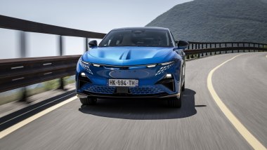 Alpine A390 GTS, il frontale