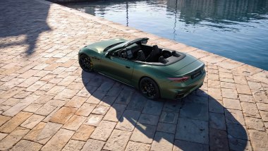 Maserati GranCabrio, l'auto vista dall'alto