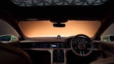 Porsche Taycan Turbo S Soho House One, l'abitacolo