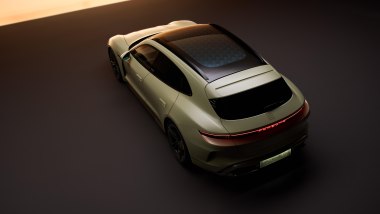 Porsche Taycan Turbo S Soho House One, la vista dall'alto