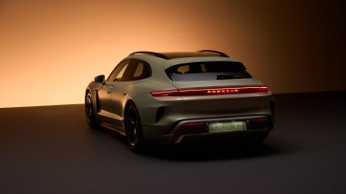Porsche Taycan Turbo S Soho House One, il retro