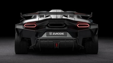 Lamborghini Temerario Widebody Carbon Fiber Kit, il posteriore