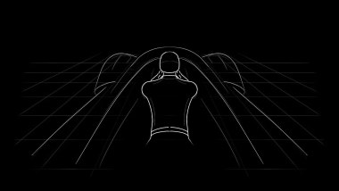 Concept hypercar Sanrivatti, la posizione di guida