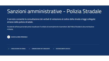 Sanzioni amministrative - Polizia Stradale