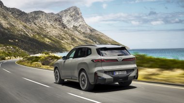 BMW X5, vista posteriore