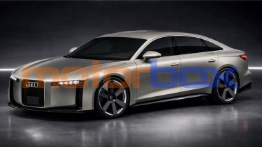 Nuova Audi A4 2028 - rendering generato con A.I.