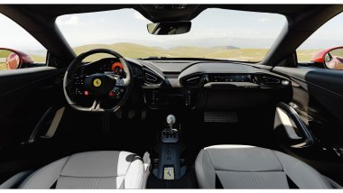 Ferrari 12Cilindri Manuale, interni