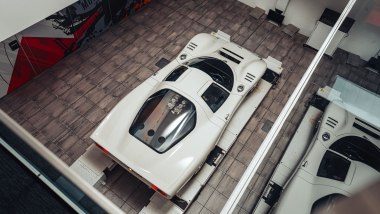 McLaren M6GT, la vista dall'alto