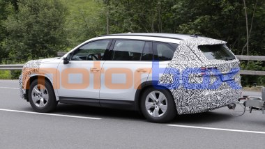 Skoda Kodiaq 2027, zoomando si vede l'infotainment