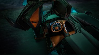 Zenvo Aurora Tur, l'abitacolo