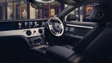 Rolls-Royce Ghost Savile Row, l'abitacolo
