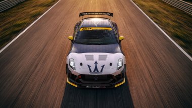 Maserati Project GT4, il frontale