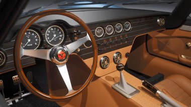 Bizzarrini 5300 Aperta Lusso, il volante