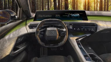 Peugeot E-5008 Dog Edition Concept, l'abitacolo